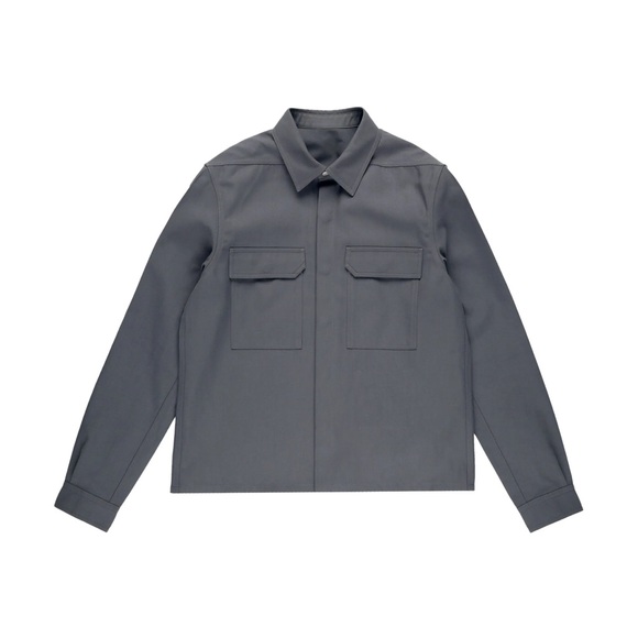 Rick Owens Gray Lightweight Jacket